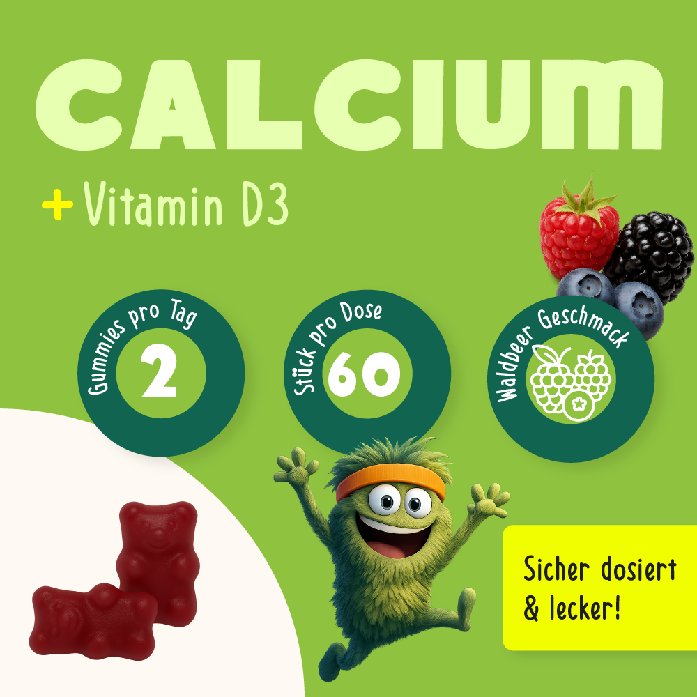 Calcium Kinder Gummibärchen