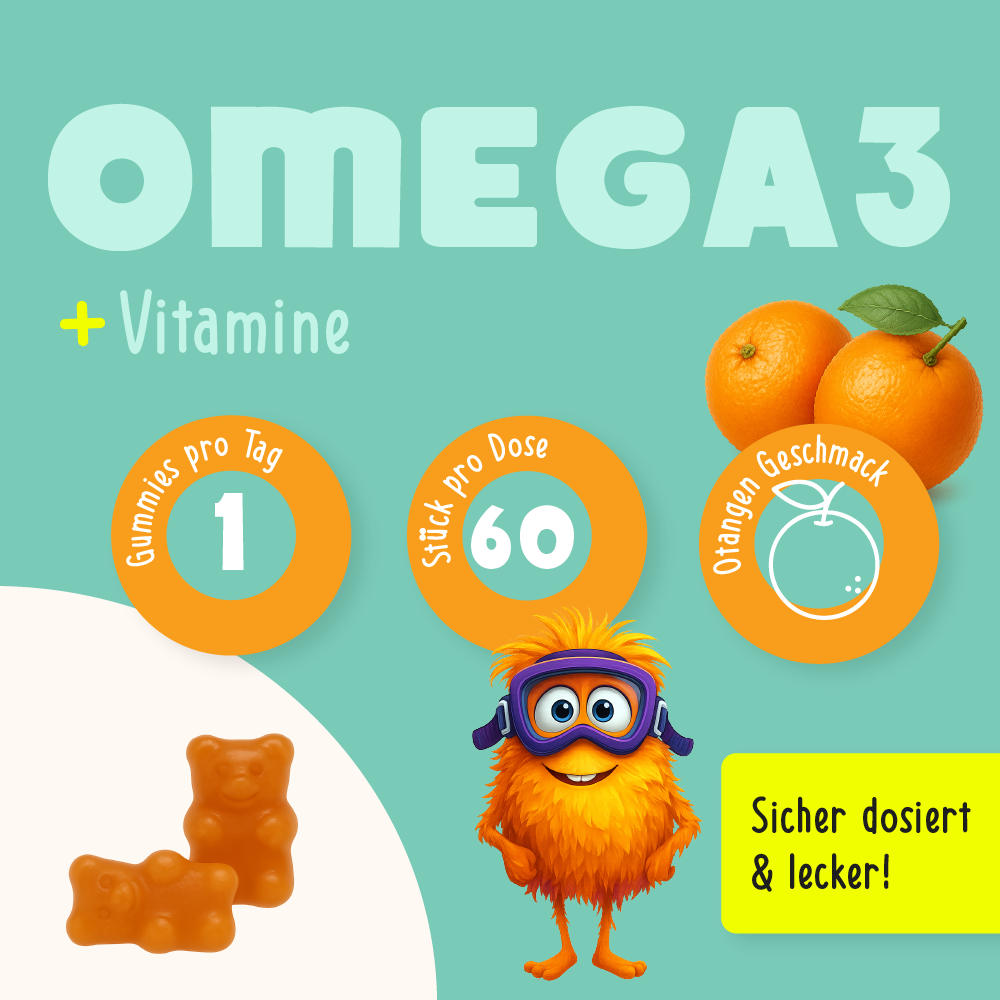 Omega 3 Kinder Gummibärchen