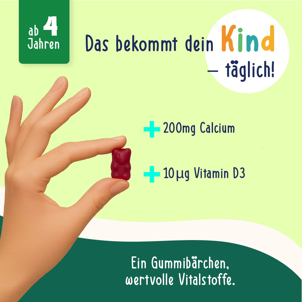 Calcium Kinder Gummibärchen