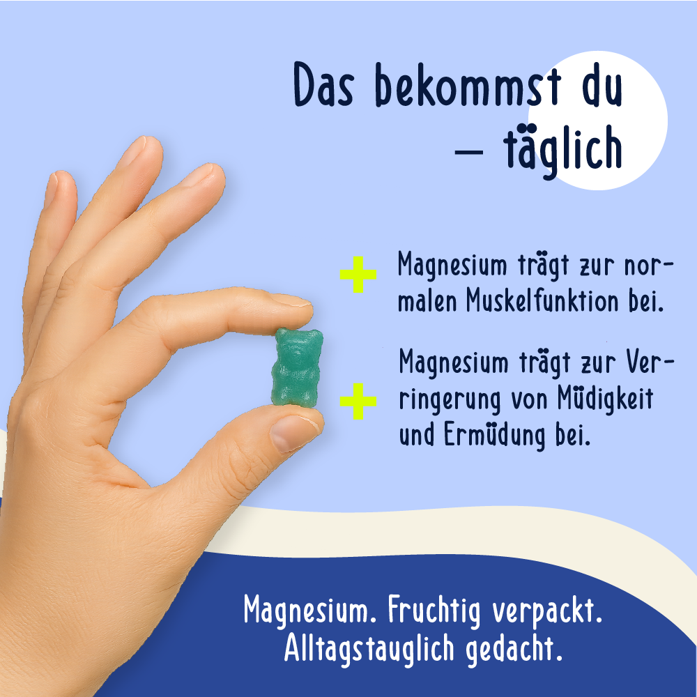 Magnesium Gummibärchen