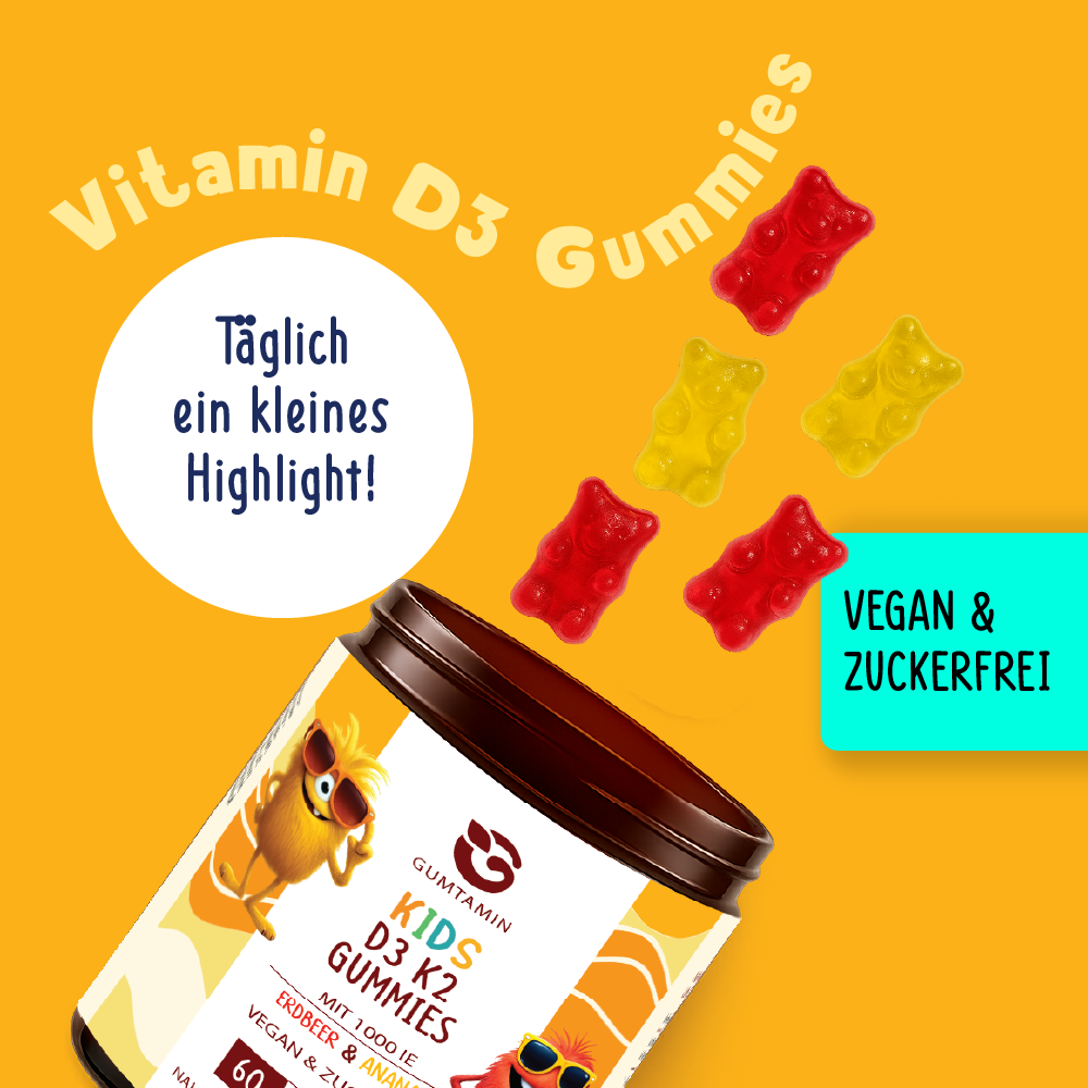 Vitamin D3 K2 Kinder Gummies