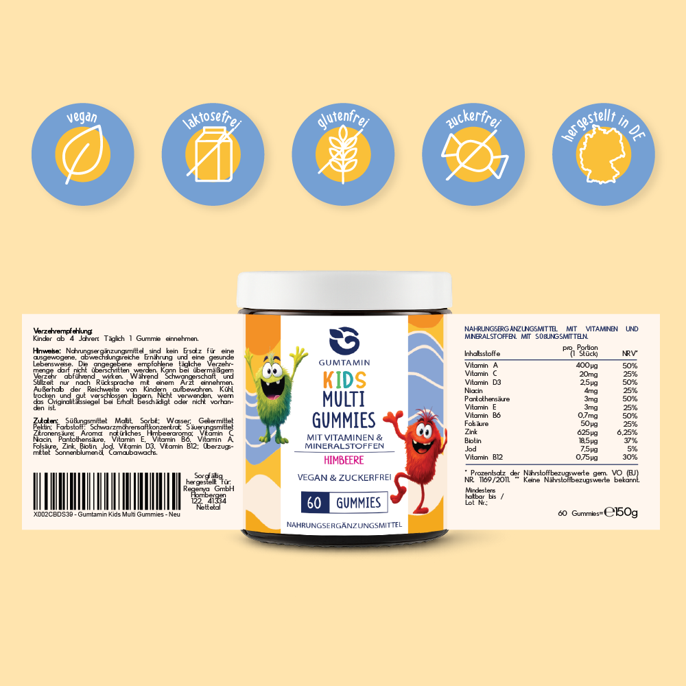 Multivitamin Kinder Gummibärchen