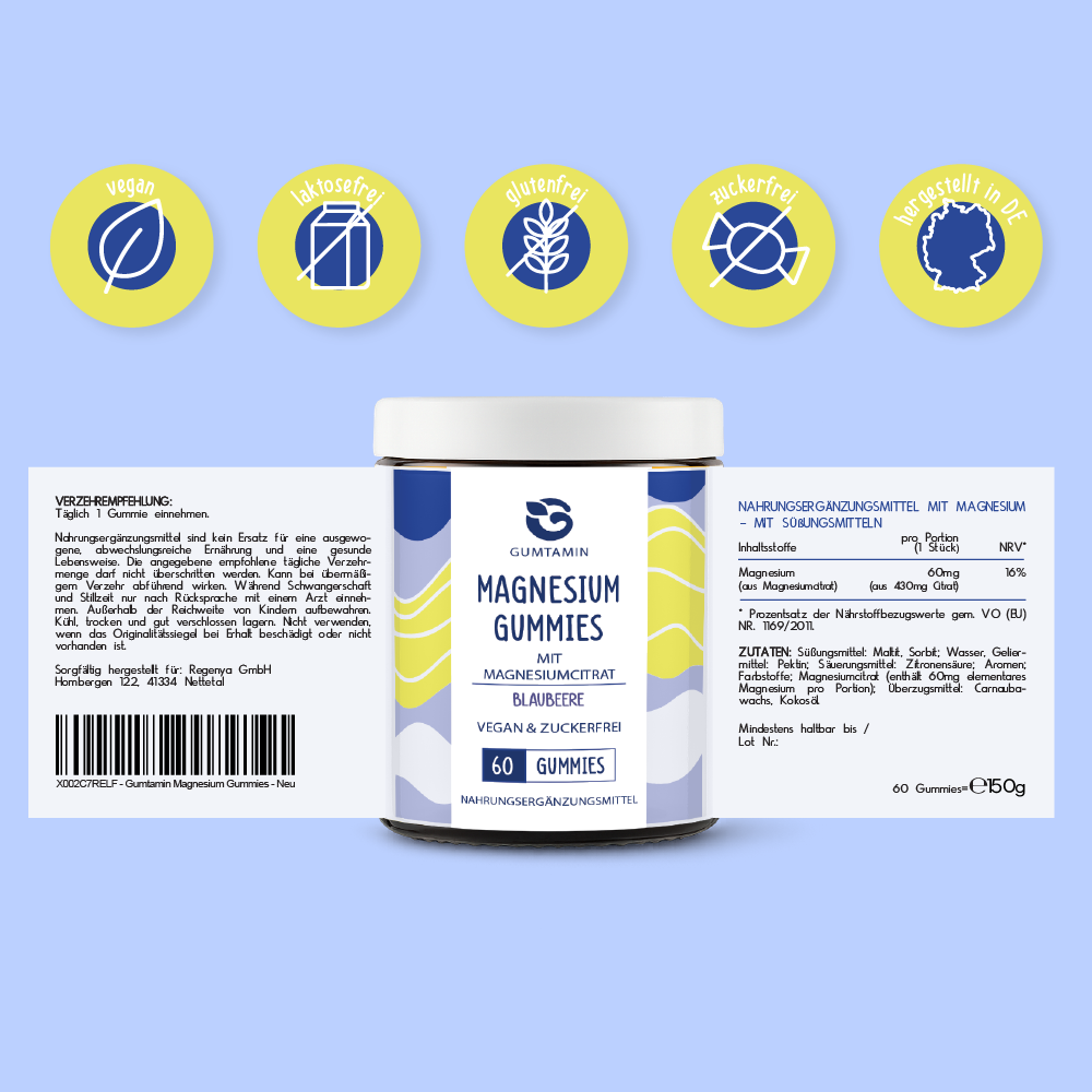 Magnesium Gummibärchen