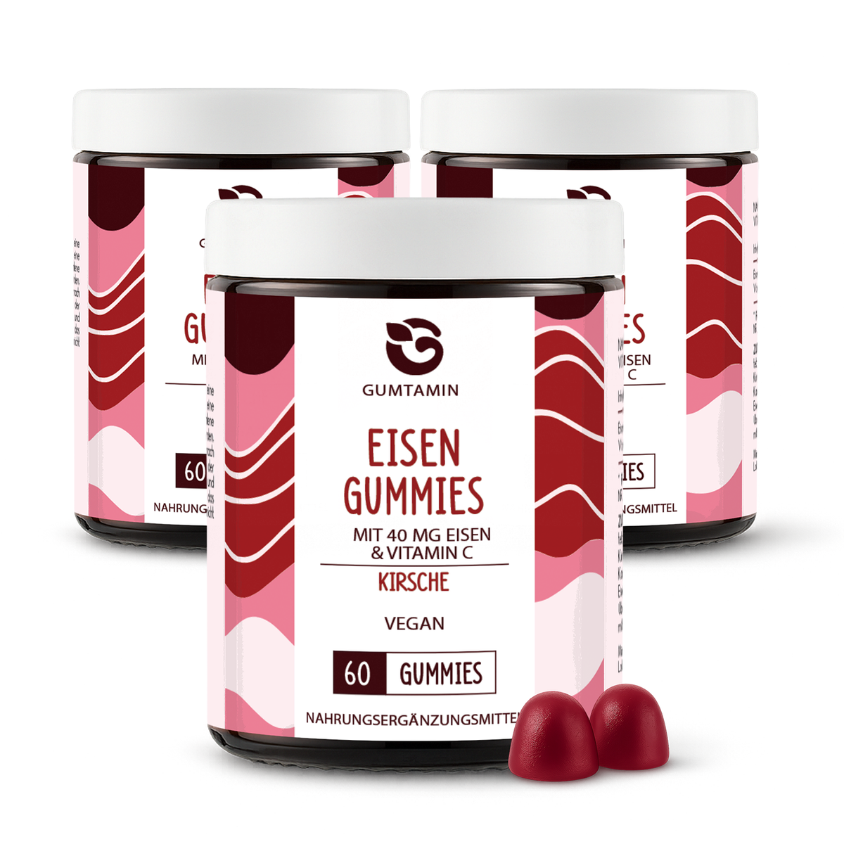 Eisen Gummies hochdosiert