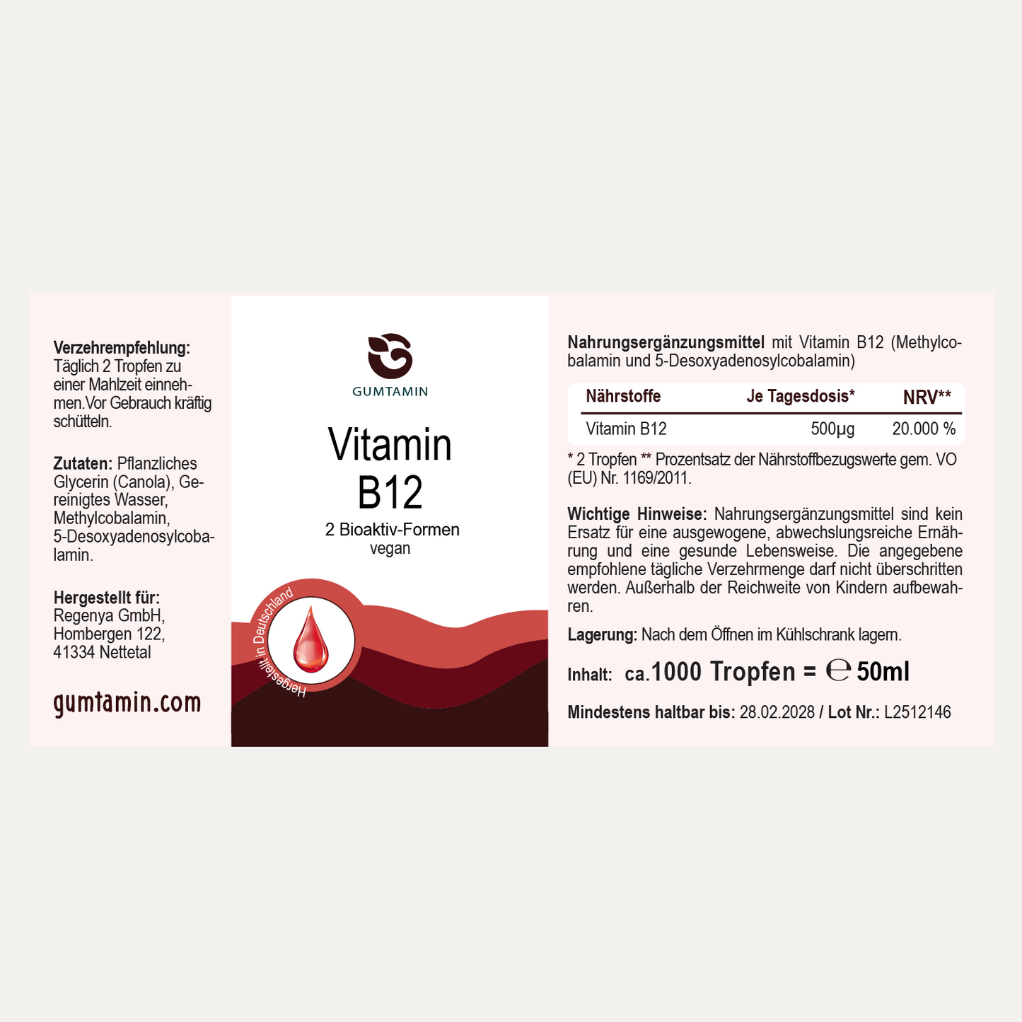Vitamin B12 Tropfen