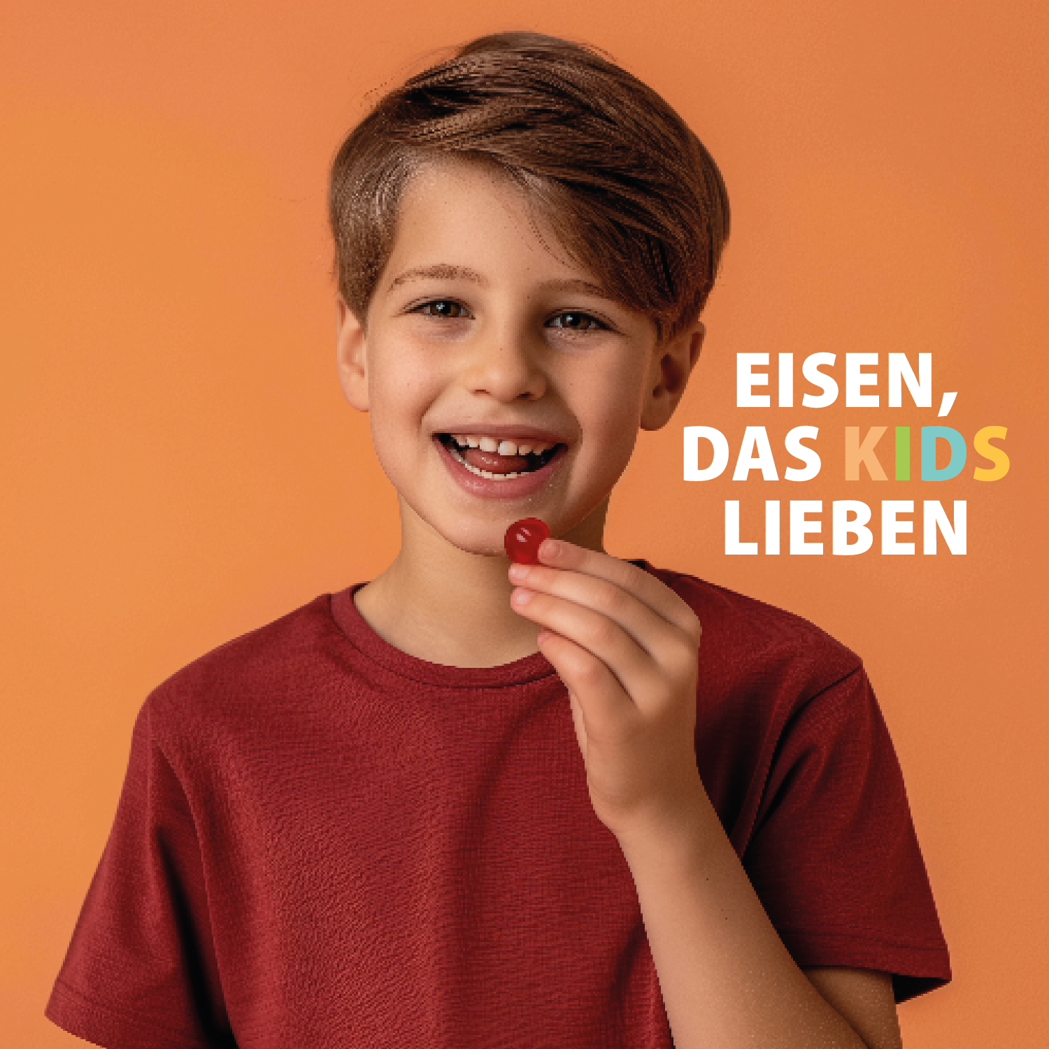 Kinder Eisen Gummibärchen