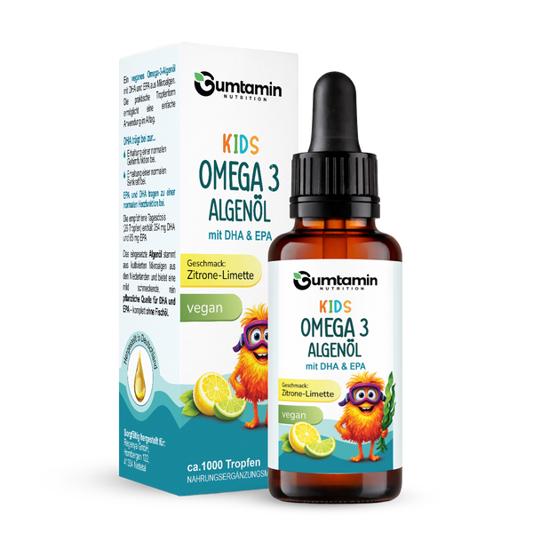 Omega 3 Algenöl Tropfen Kinder