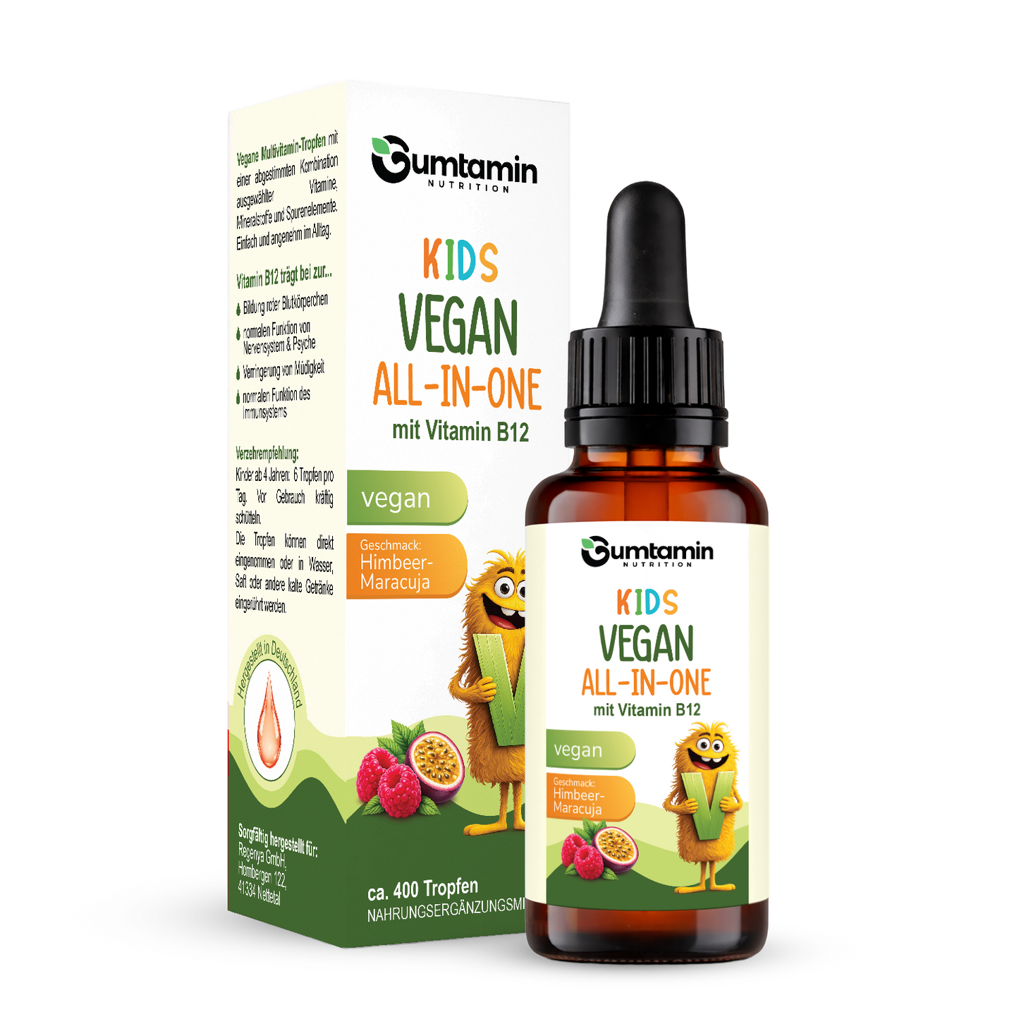 All-in-One Vegan Tropfen Kinder