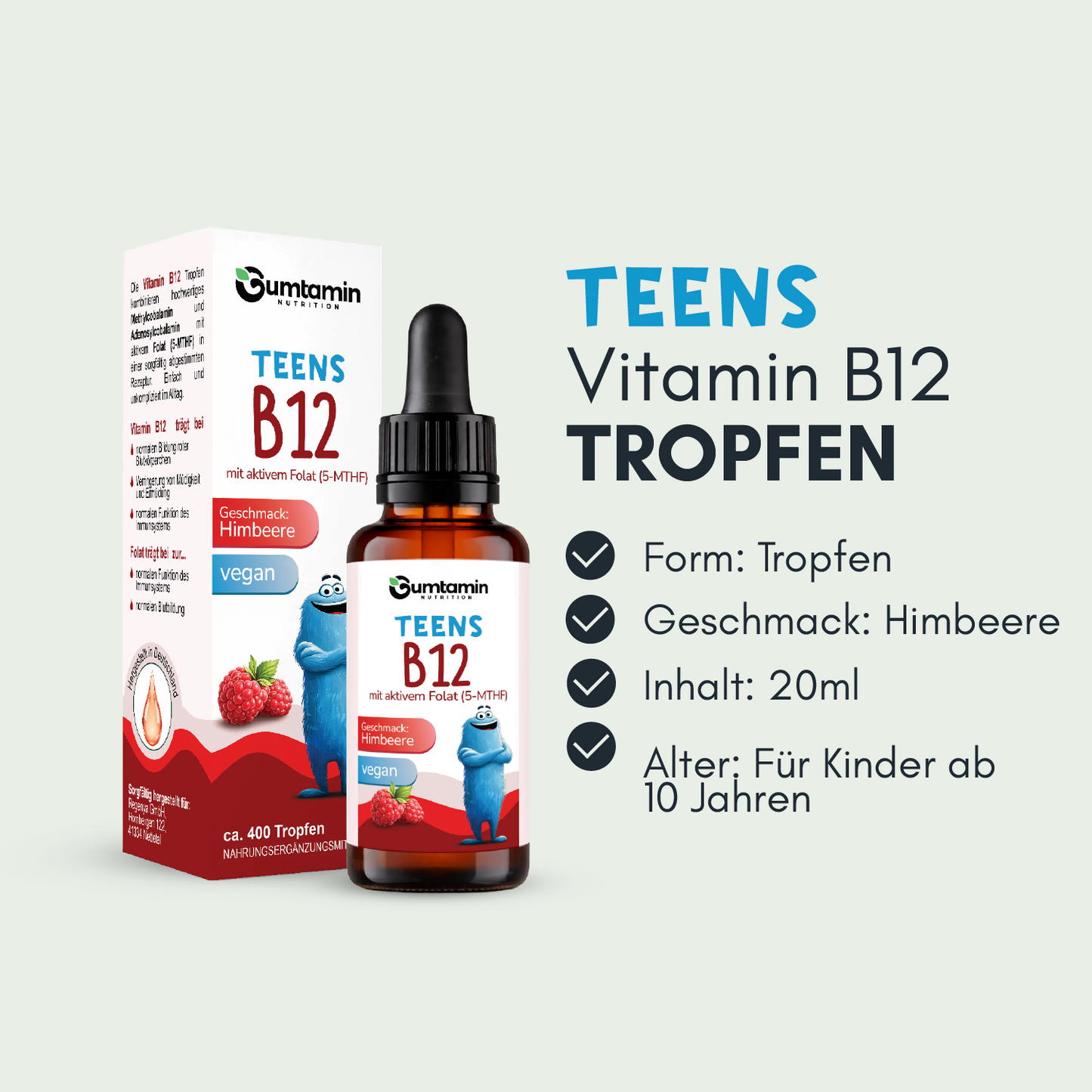 Vitamin B12 Tropfen Teens