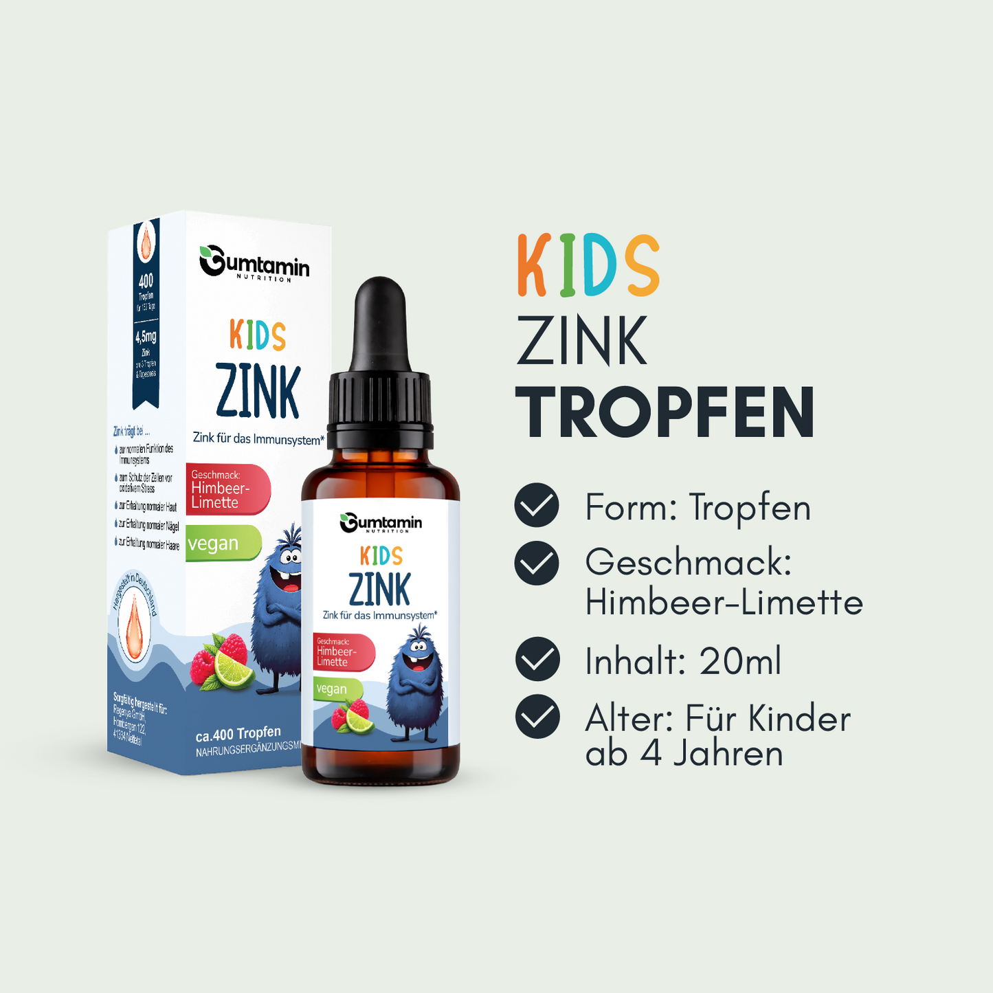 Zink Tropfen Kinder