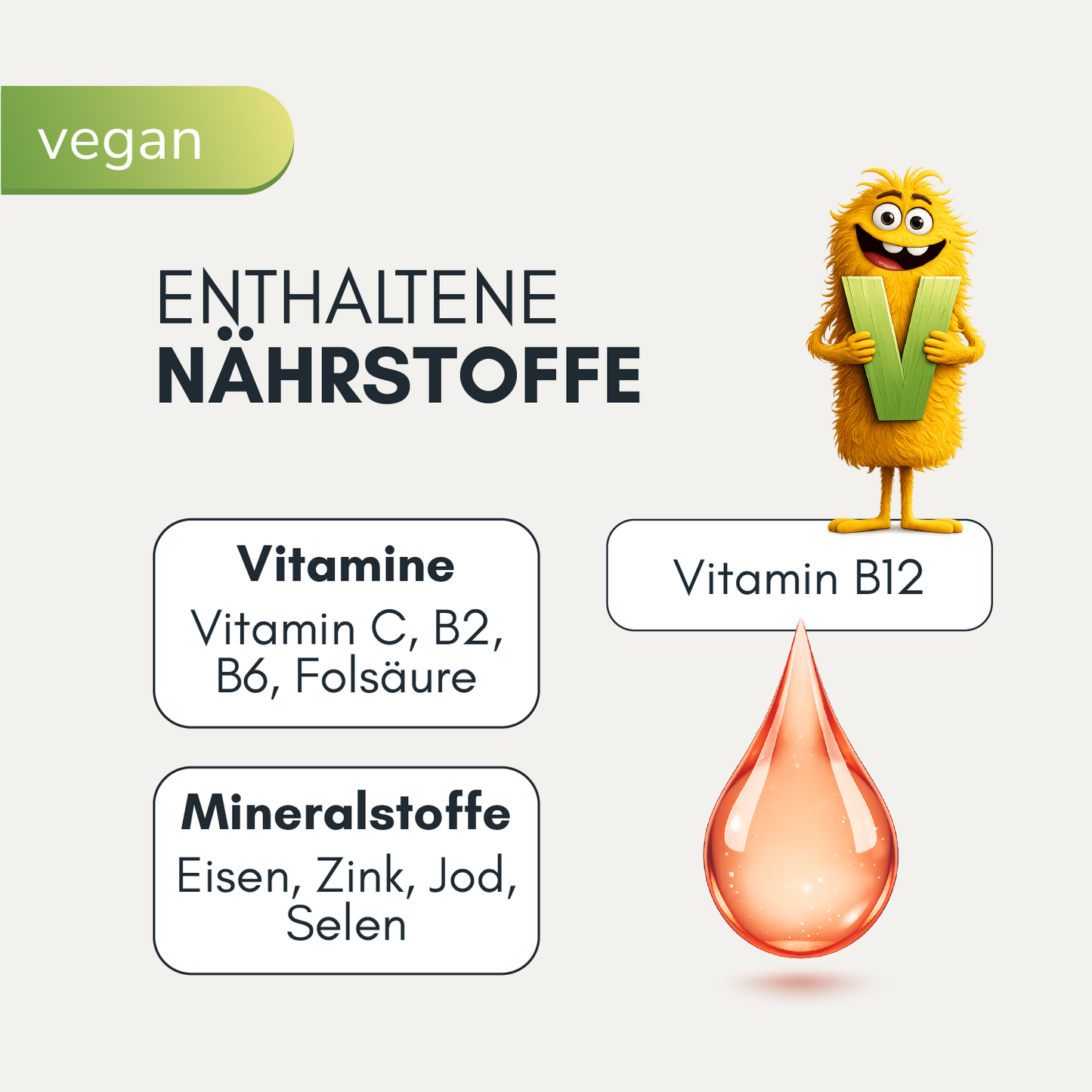 All-in-One Vegan Tropfen Kinder