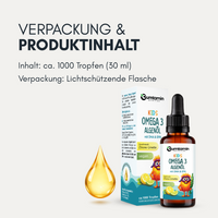 Omega 3 Algenöl Tropfen Kinder