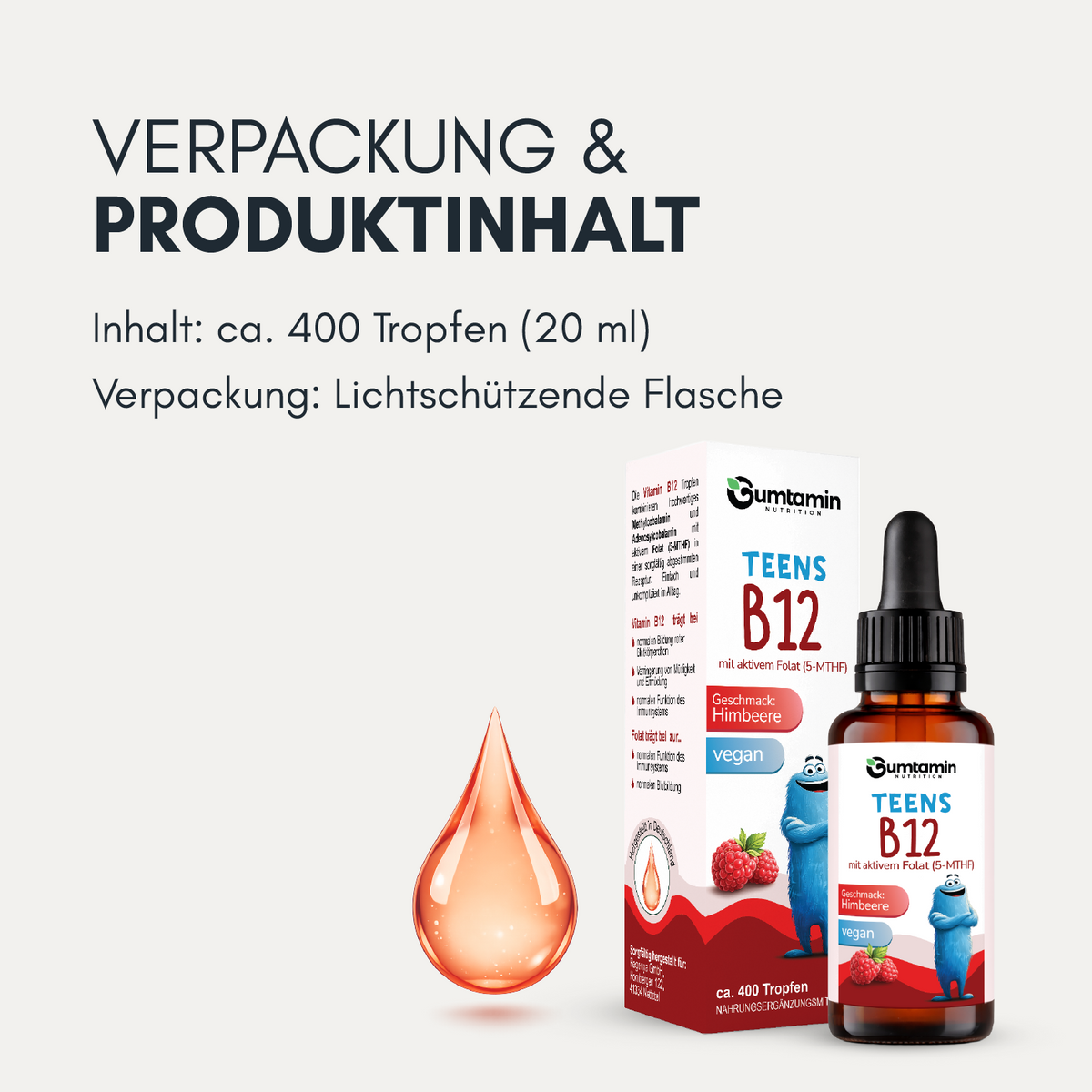 Vitamin B12 Tropfen Teens
