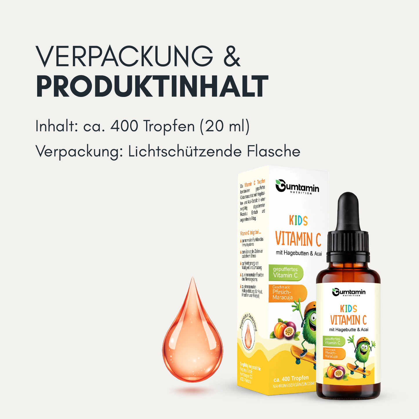 Vitamin C Tropfen Kinder
