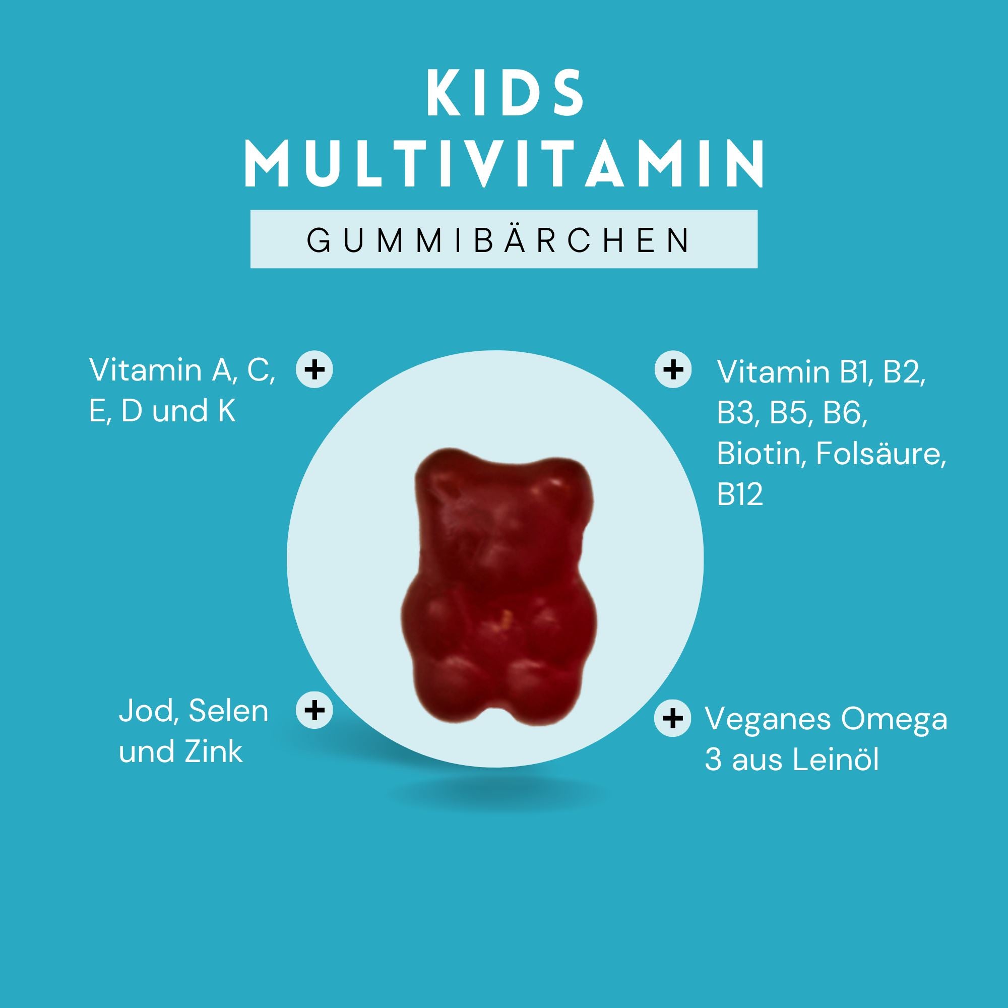 Kids Multivitamin Gummies Blau gumtamin 