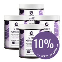 Melatonin Gummibärchen Nahrungsergänzung gumtamin 4x 60 Stück 