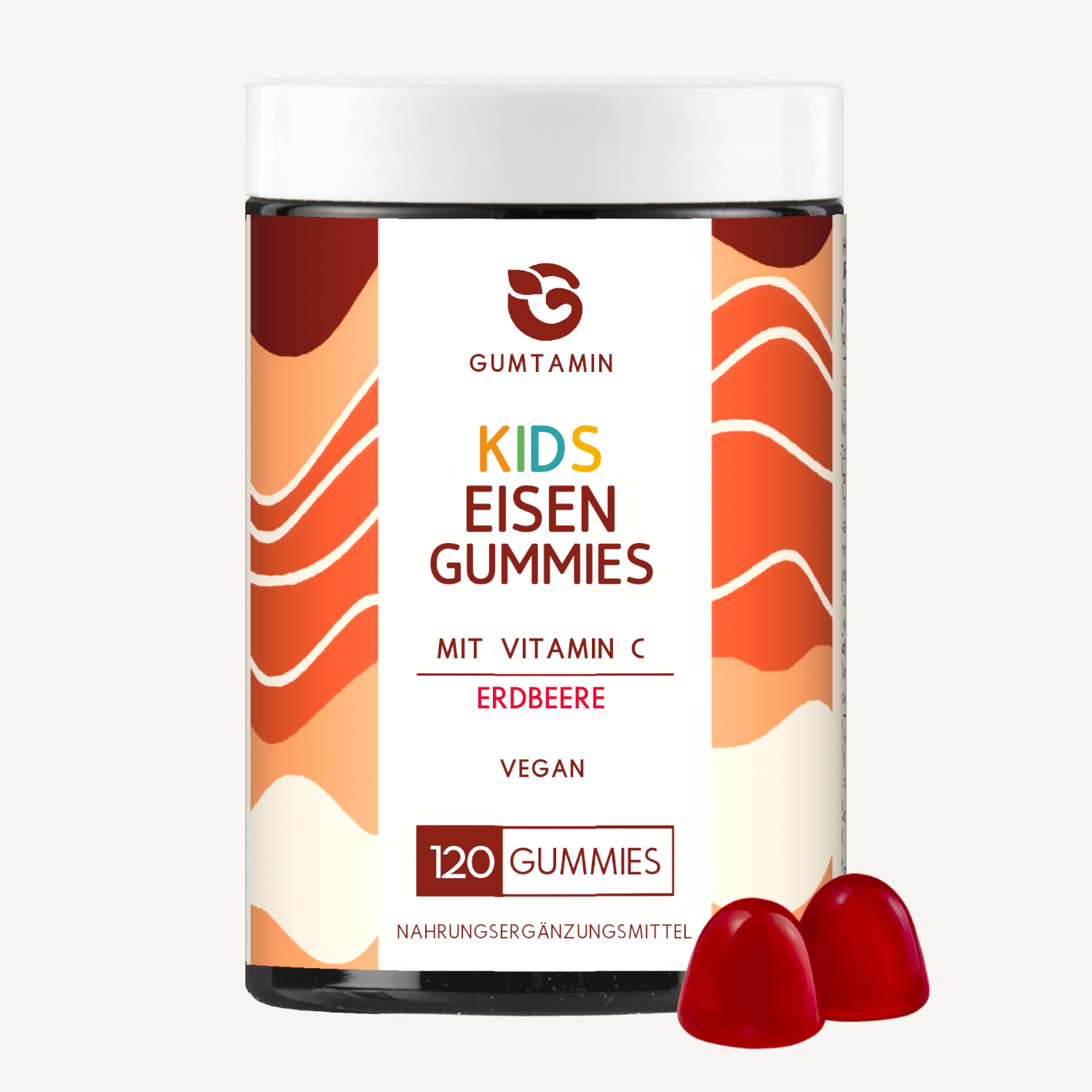 Kids Eisen Gummies mit Vitamin C