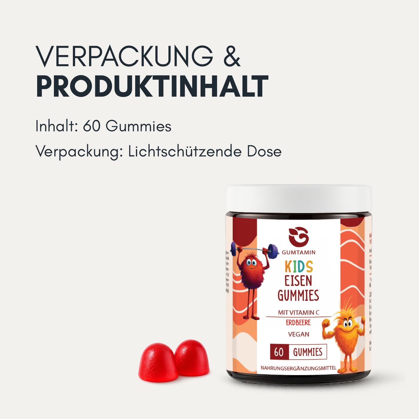 Eisen Gummies Kinder