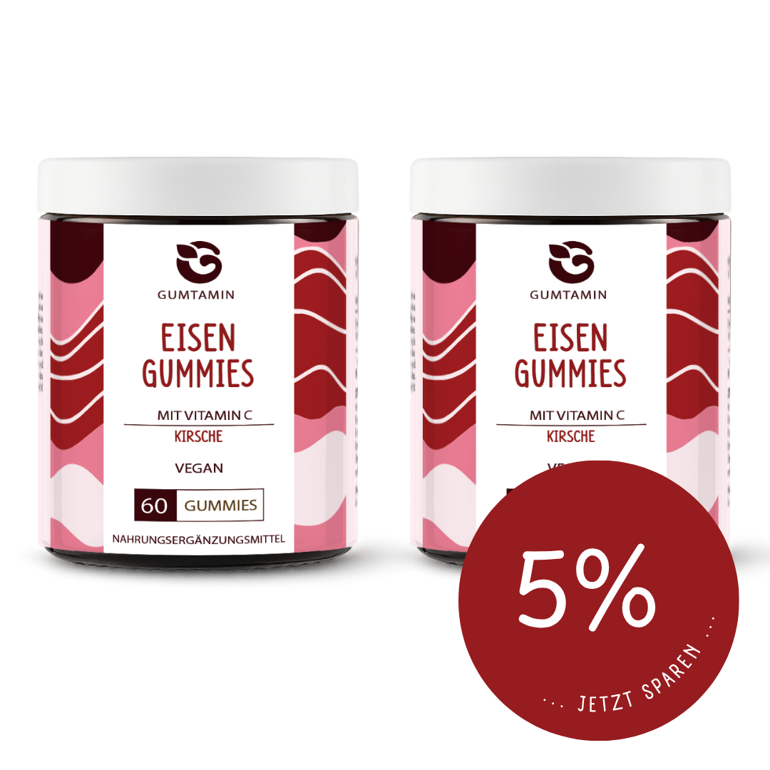 Eisen Gummibärchen hochdosiert