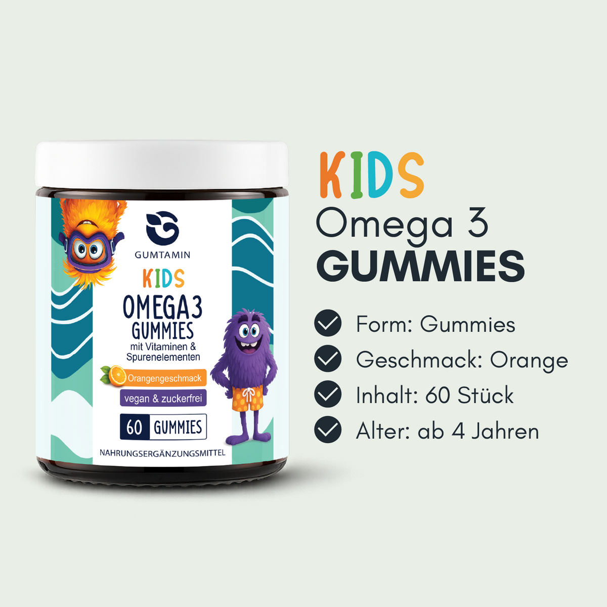 Omega 3 Gummies Kinder