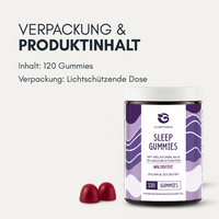 Melatonin Gummies Großpackung