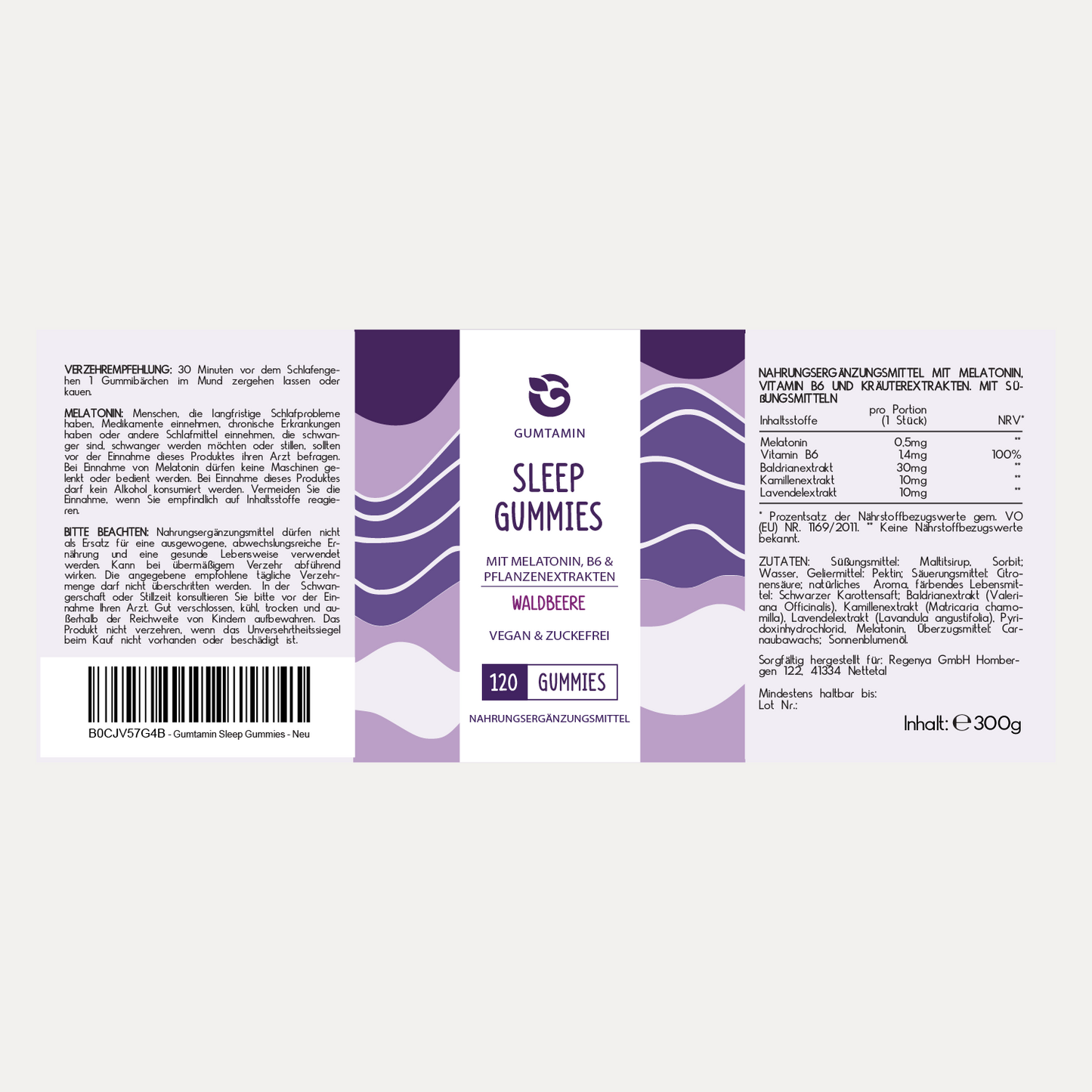 Melatonin Gummies Großpackung