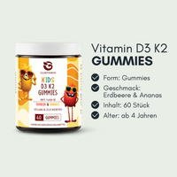 Vitamin D3 K2 Kinder Gummies