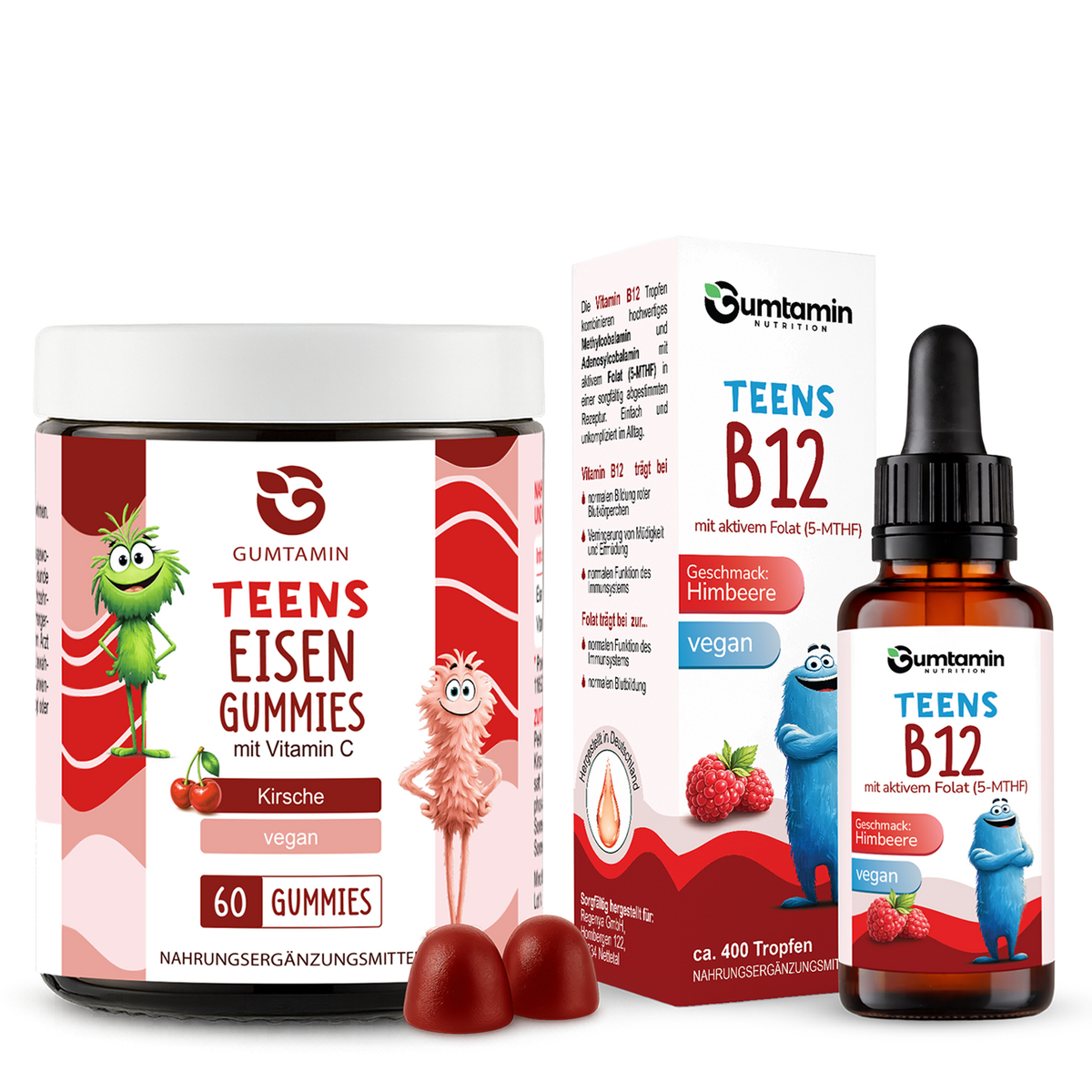 Teens-Set Eisen und B12