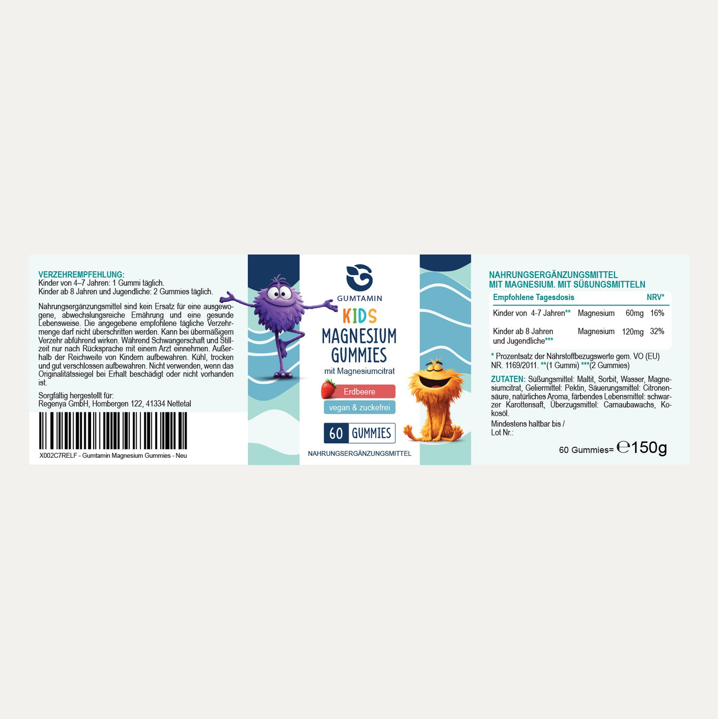 Magnesium Gummies Kinder