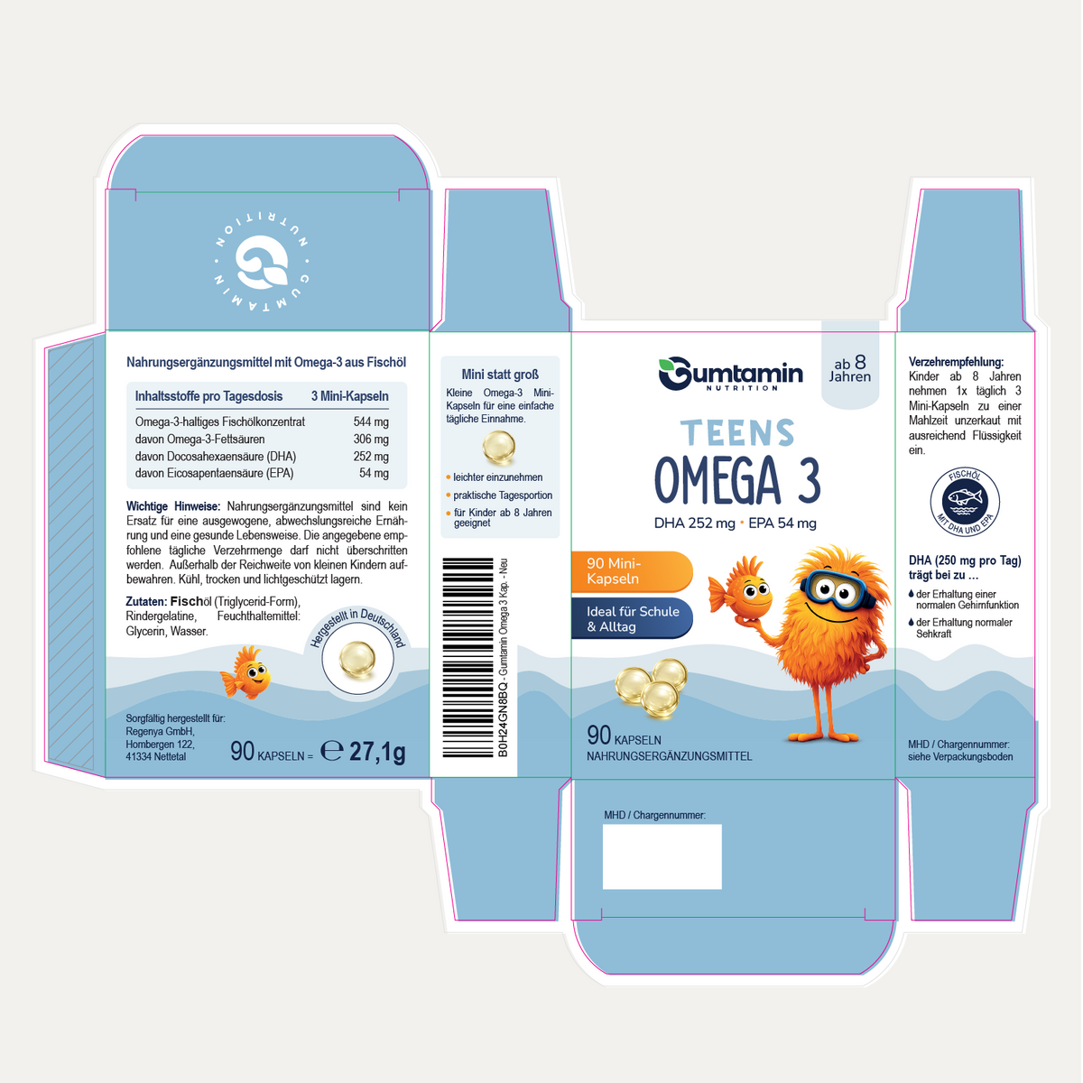 Omega 3 Kapseln Teens