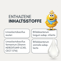 Bakterienkulturen Tropfen Baby