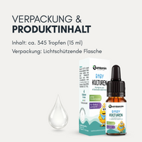 Bakterienkulturen Tropfen Baby