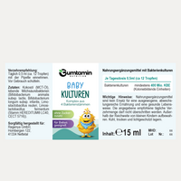 Bakterienkulturen Tropfen Baby