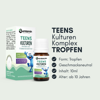 Bakterienkulturen Tropfen Teens