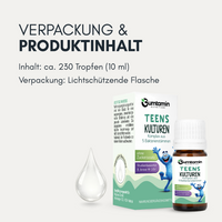 Bakterienkulturen Tropfen Teens