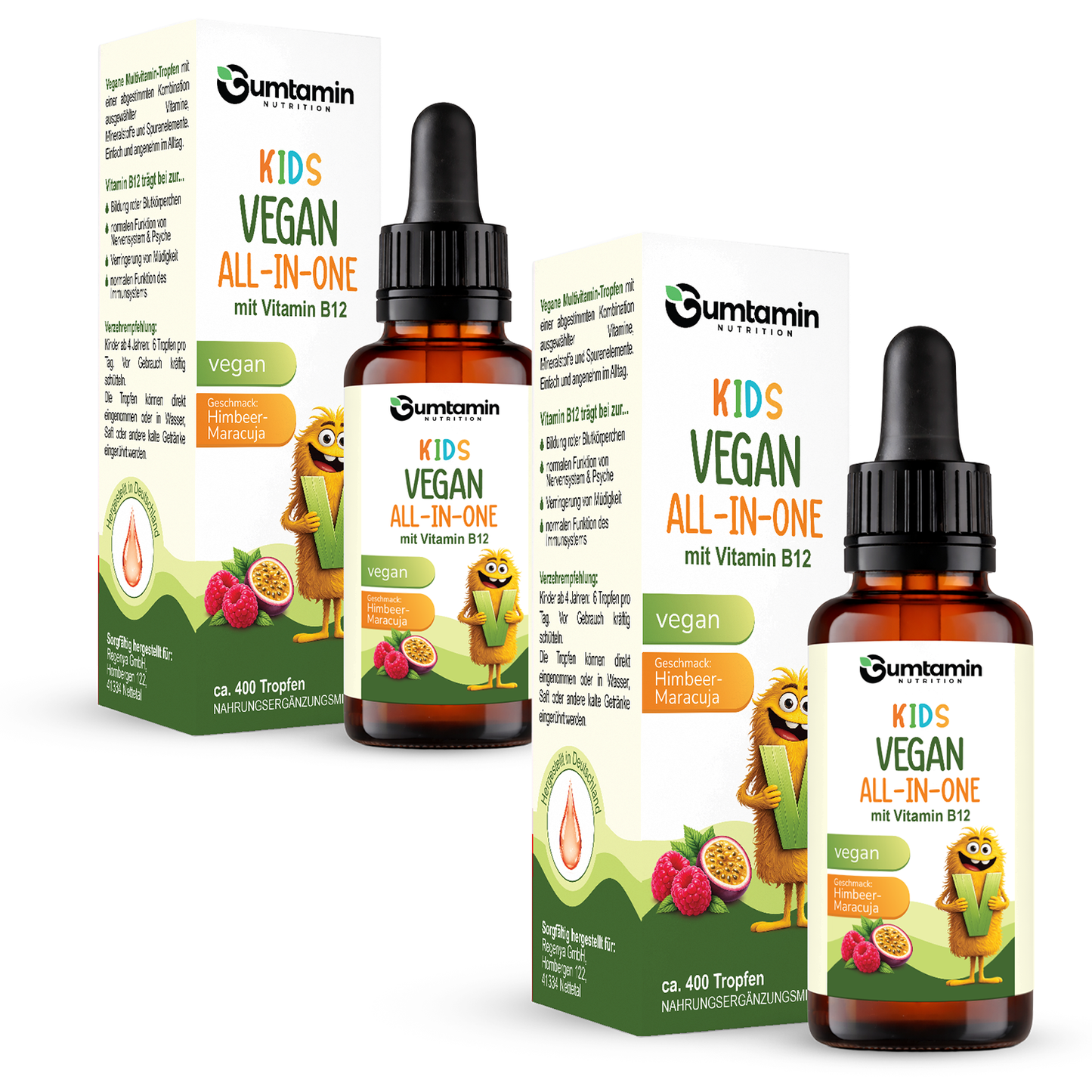 All-in-One Vegan Tropfen Kinder