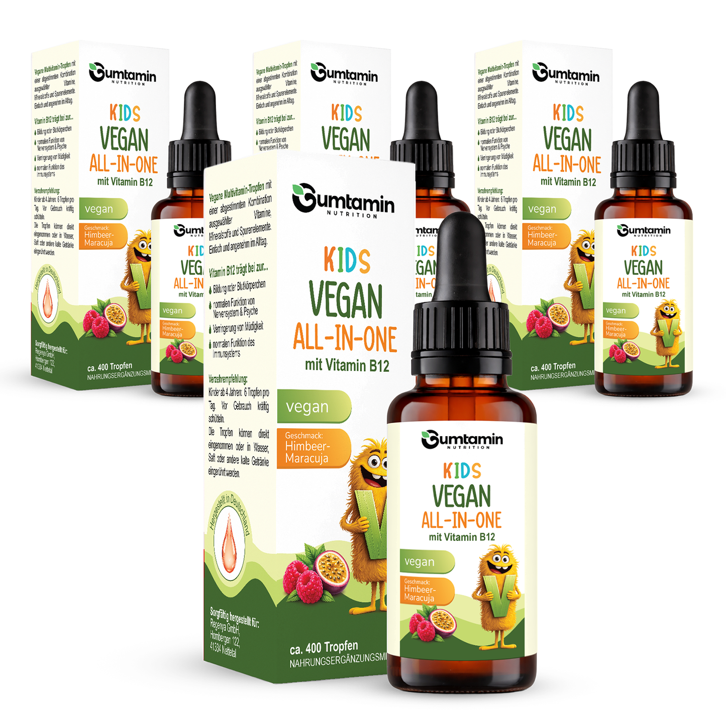 All-in-One Vegan Tropfen Kinder
