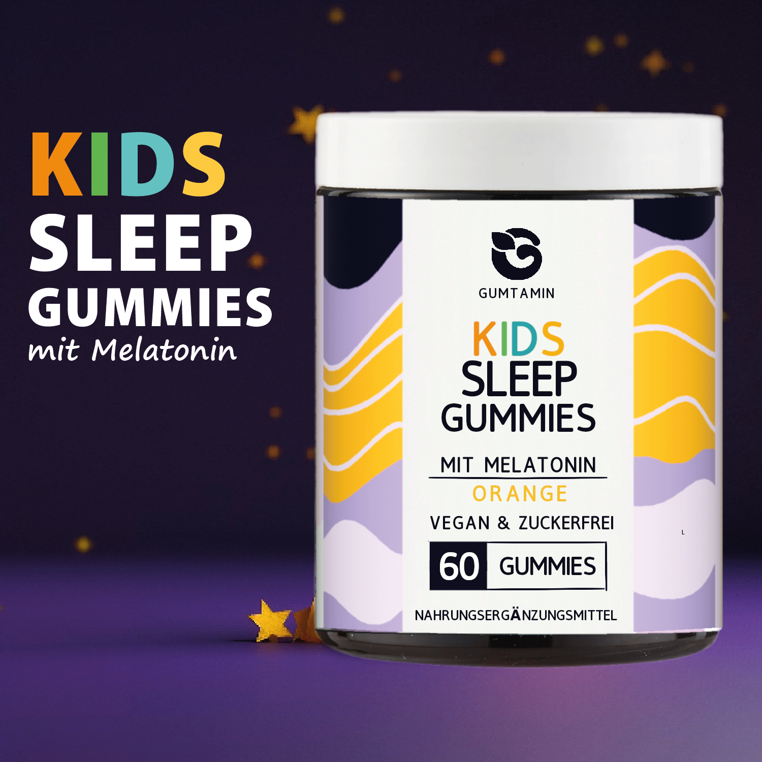 Kinder Sleep Gummibärchen mit Melatonin