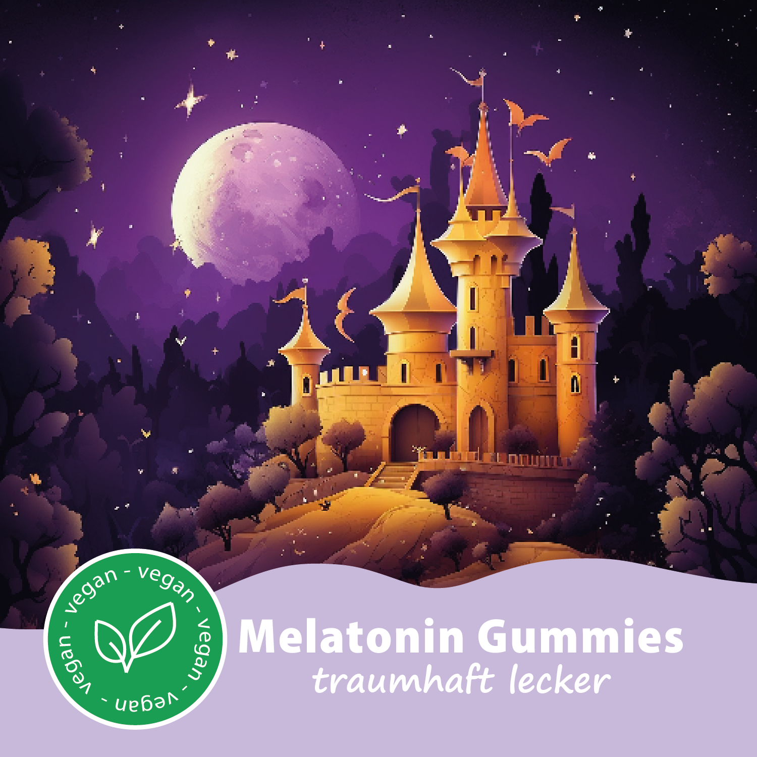 Kinder Sleep Gummibärchen mit Melatonin